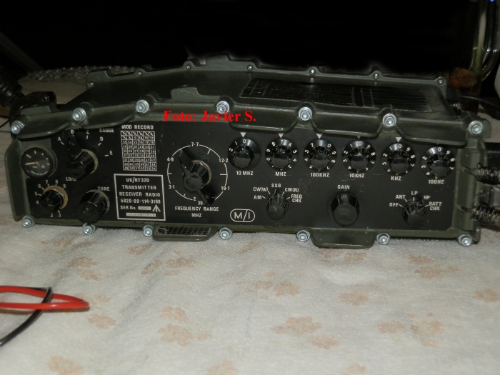 Clansman radio PRC 320 Antena HF contrapeso terreno plano bien usado elija uno